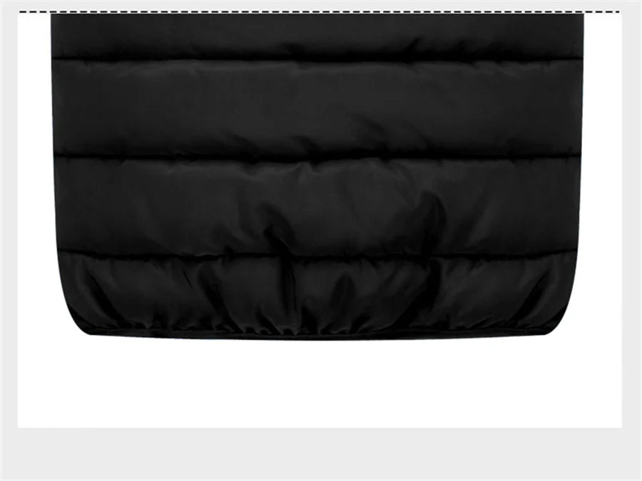 Men's Padded Vest Spring Autumn Hooded Jacket Couples Outerwear Thick Warm Sleeveless Short Coat Women Waistcoat Men Clothes 4XL