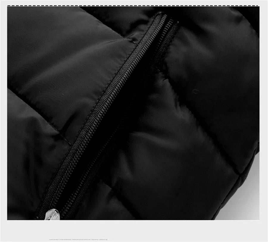 Men's Padded Vest Spring Autumn Hooded Jacket Couples Outerwear Thick Warm Sleeveless Short Coat Women Waistcoat Men Clothes 4XL